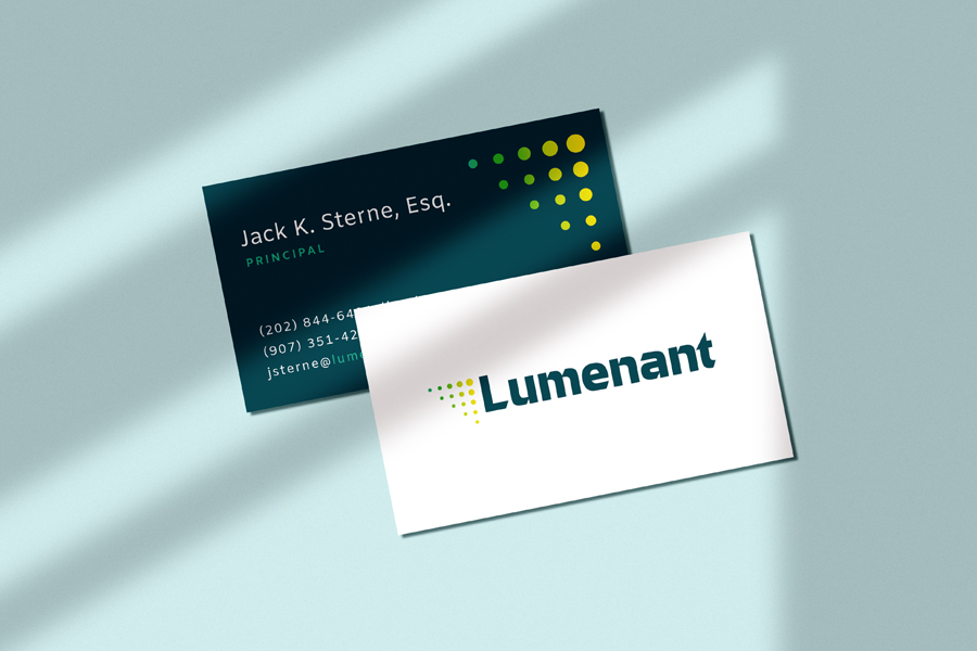 Lumenant Business Cards