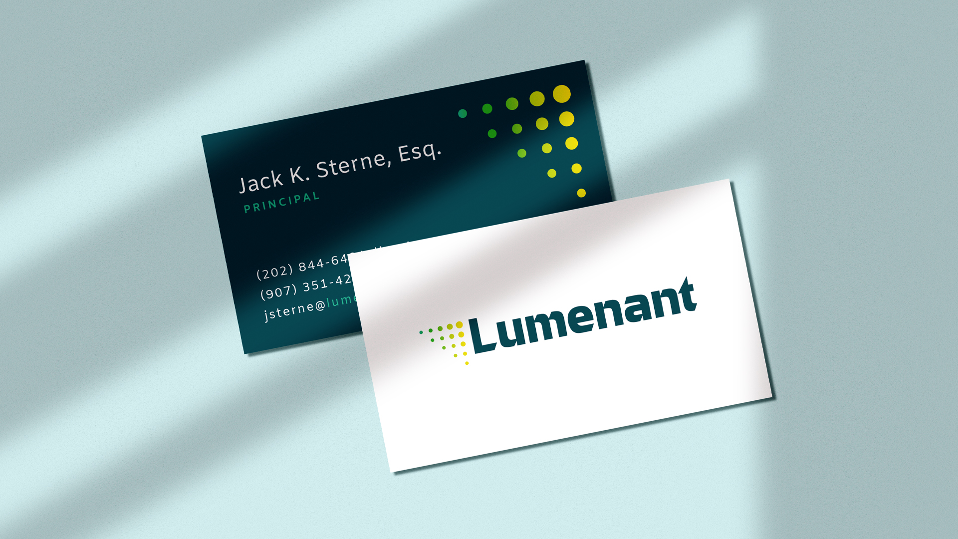 Lumenant Business Cards