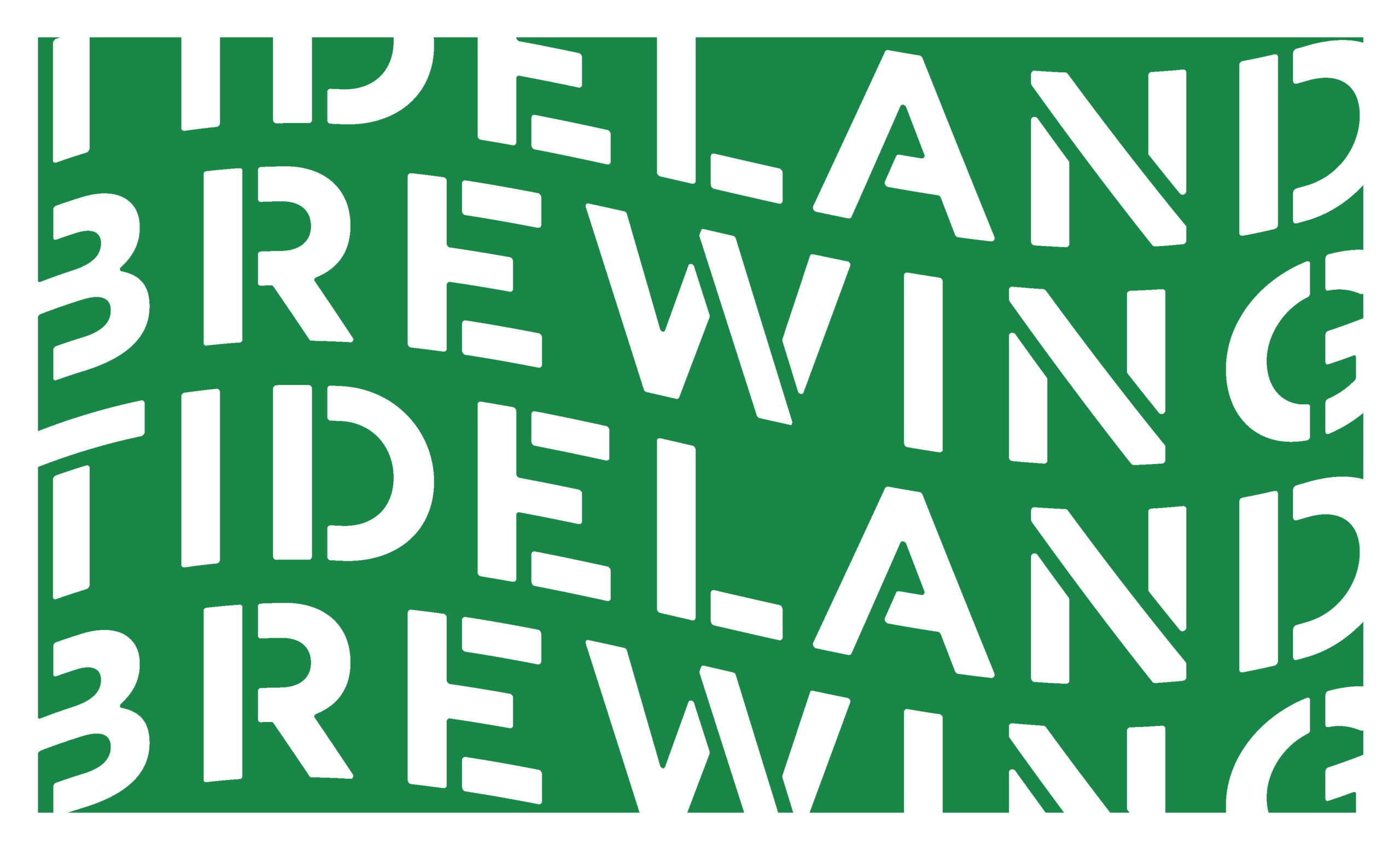 Tideland Brewing Wave Text