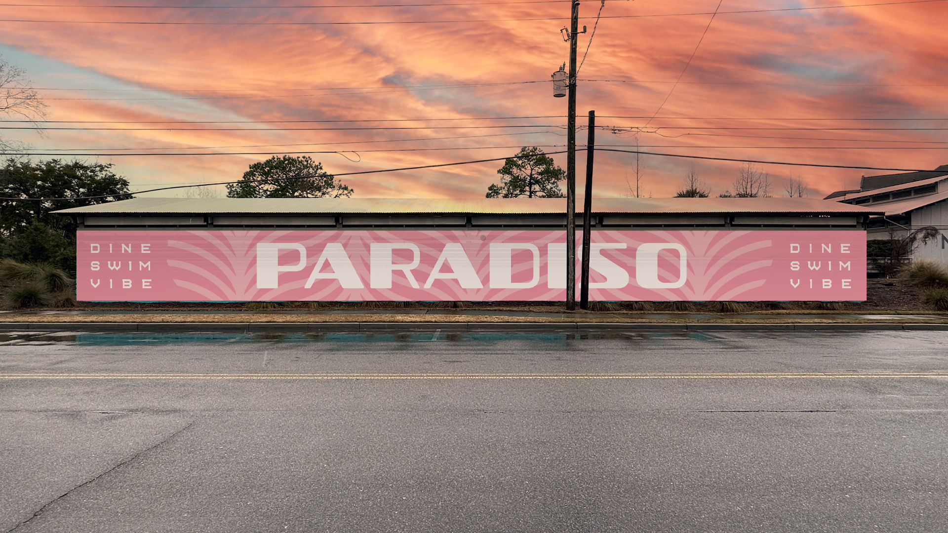 Paradiso Street Banner